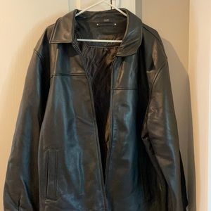 Men’s leather jacket
